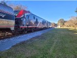 New ALC-42's lead the Amtrak Sliver Metor through Palatka, FL 